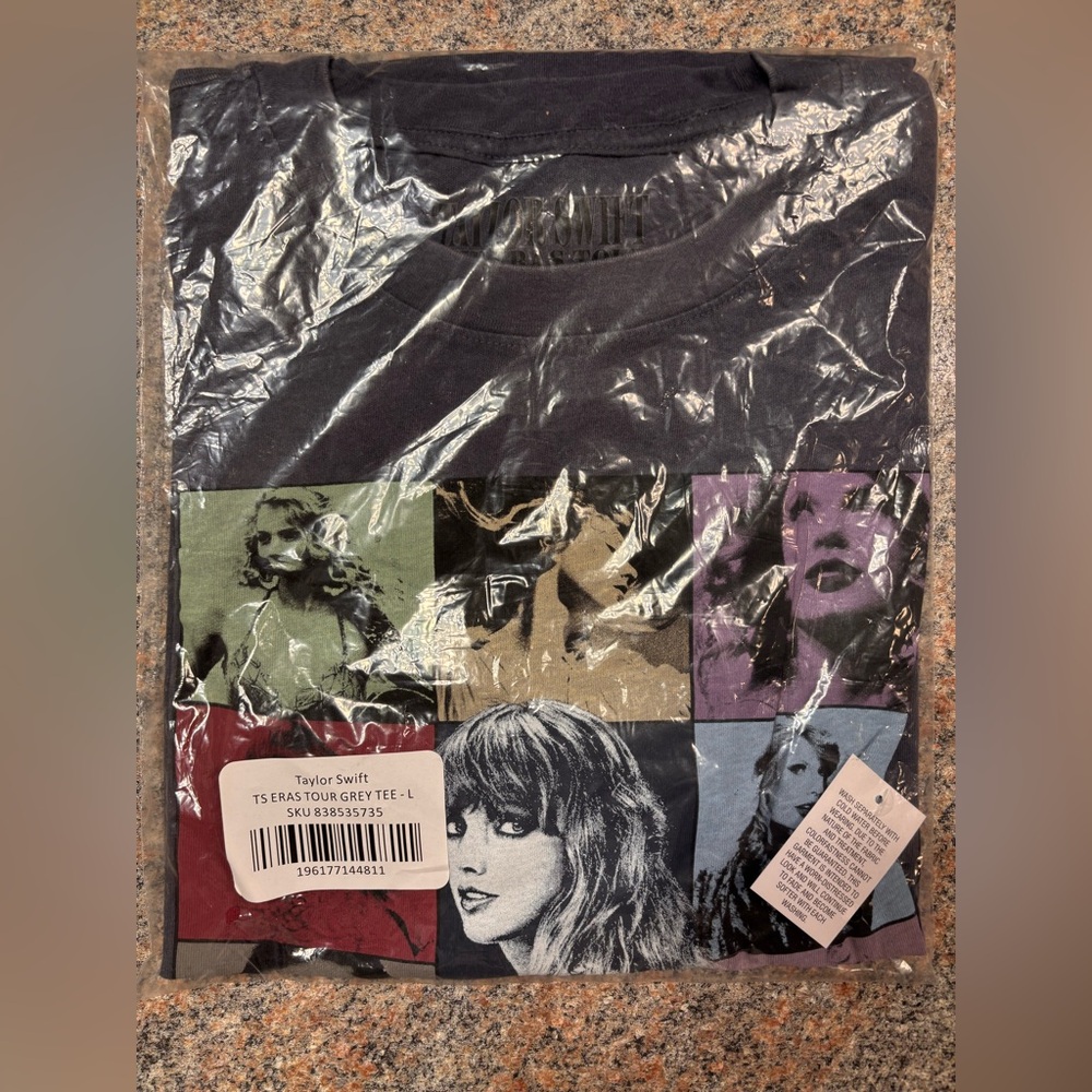 Taylor Swift Eras Tour Grey Shirt